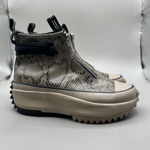 Converse Run Star Hike “Snakeskin” Limited Edition Athletic Shoes 170056C Size 3